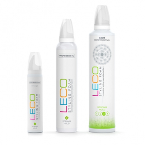 LECO hair mousse, strong fixation